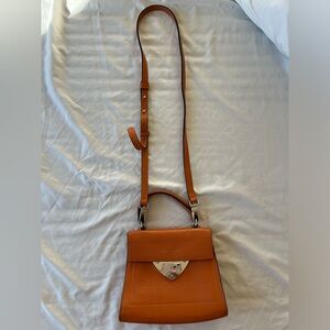 Coccinelli Leather bag with long strap